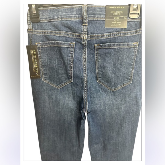 BANANA REPUBLIC Super Stretch‎ Leggings, Size TALL 24/00 - Picture 3 of 13